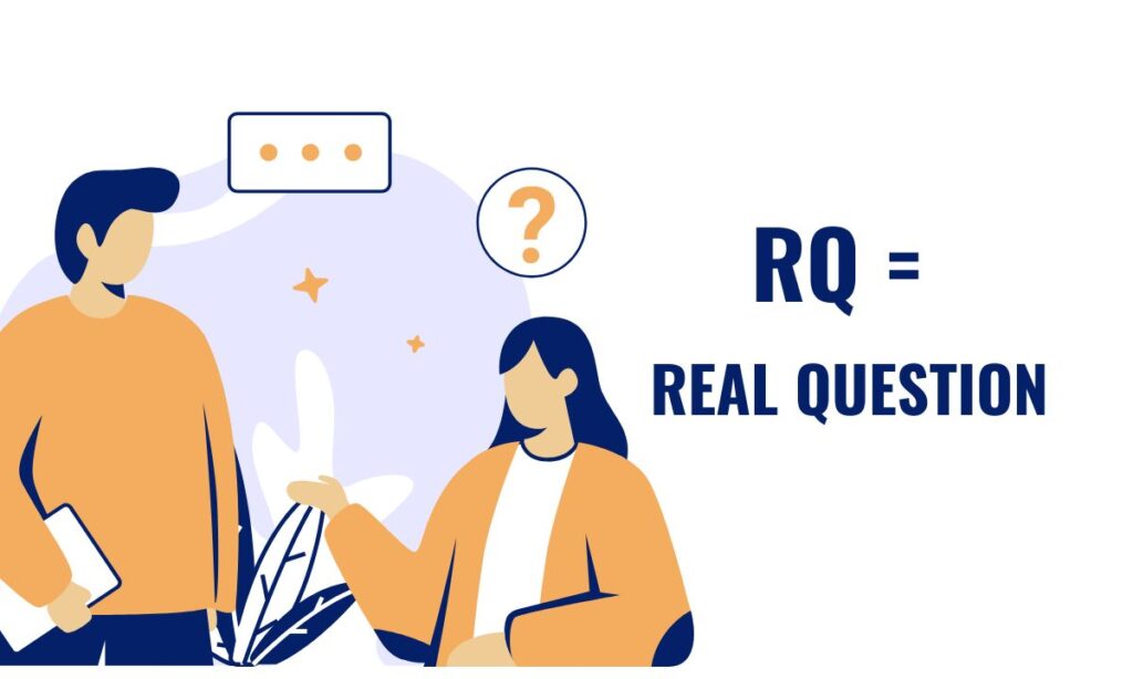 RQ Meaning in Text